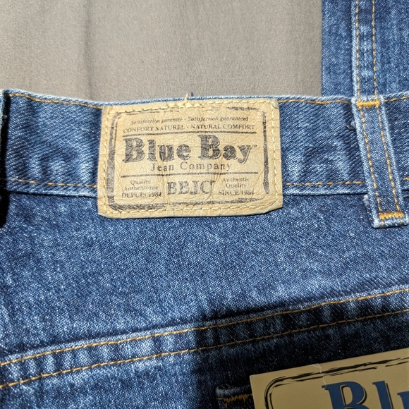 NWT Vintage Blue Bay jean company Men's Western jeans size 42x32 - Picture 7 of 9